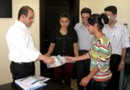 12 öğrenci altınla ödüllendirildi