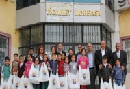 480 öğrenciye okul kıyafeti yardımında bulunuldu