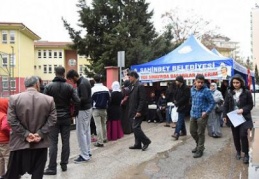 18 okulun önüne stant kuruldu