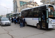 3 otobüs kaza yaptı