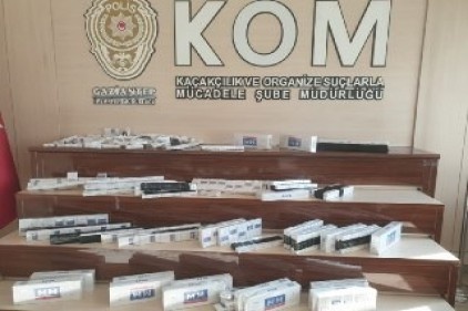 500 paket kaçak sigara ele geçirildi