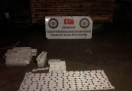 660 paket kaçak sigara ele geçirildi 