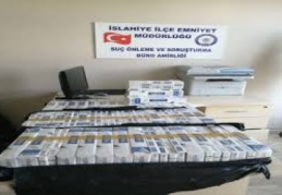 890 paket sigara ele geçirildi