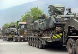 80 paletli askeri araç, demir yoluyla Hatay'a ulaştı