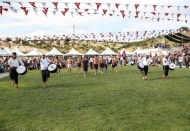 500 pehlivan yarıştı