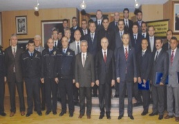 21 personele 'Başarı Belgesi' dağıtıldı