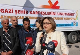 2 saat içerisinde 10 TIR gıda ve ihtiyaç malzemesi toplandı