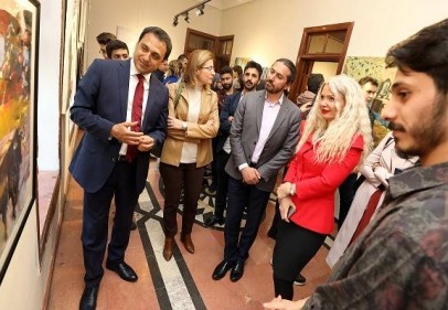 3. sınıf öğrencileri sergi açtı