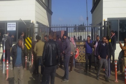 150 Şoför, Jerablus&#8217;ta mahsur kaldı 