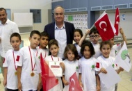 210 sporcu mücadele etti 