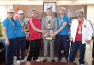 100 sporcunun katıldığı turnuvada A7(engelli) 58 kiloda üçüncü oldu