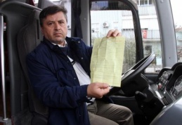 3 Suriyeli yolcu yüzünden 3 bin 400 lira ceza yedi
