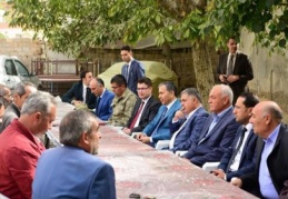 15 Temmuz şehidinin annesini ziyaret etti
