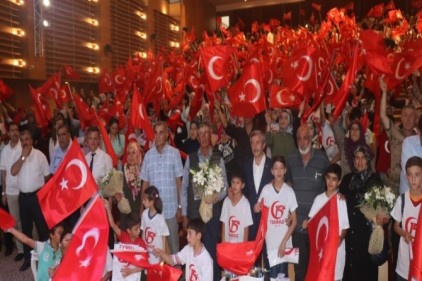 15 Temmuz şehitleri Gaziantep&#039;te anıldı 