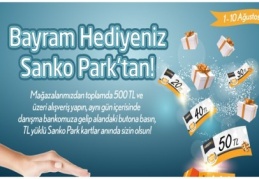 500 TL alışverişe 1 hediye hakkı