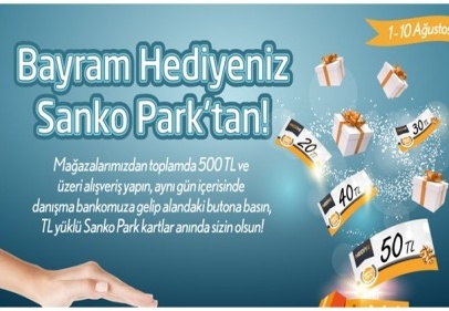 500 TL alışverişe 1 hediye hakkı