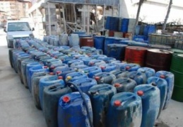9 ton 71 litre kaçak mazot ele geçirildi