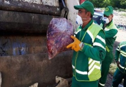 3.5 ton at ve eşek eti ele geçirildi