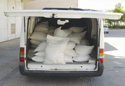 7 ton gümrük kaçağı toz şeker ele geçirildi