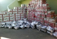 2 ton kaçak çay ele geçirildi