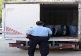 2 ton kaçak yakıta el konuldu