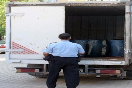 2 ton kaçak yakıta el konuldu