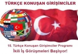 15. Türkçe Konuşan Girişimciler Gaziantep’te yapılacak