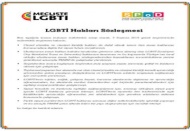 22 Vekil Meclis'te LGBTİ haklarını savunacak