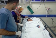 10 yaşındaki çocuk maganda kurşununa hedef oldu 
