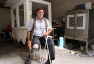 64 yaşındaki engellinin ekmek teknesini çaldılar