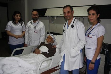 80 yaşındaki hasta Sevgi&#8217;de hayat buldu
