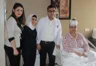 19 yaşındaki hastadan 13 mm çapındaki kitle çıkarıldı
