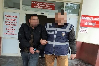 10 yıl hapis cezası bulunan hırsızlık zanlısı yakalandı
