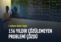 156 yıldır çözülemeyen problemi çözdü