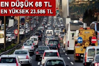 2017 yılı Motorlu Taşıtlar Vergisi açıklandı