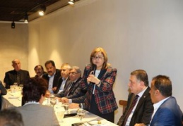2.5 yıllık hizmetler STK ve oda yöneticilerine anlatıldı
