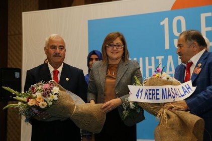 41 yıllık muhtarlar onurlandırıldı
