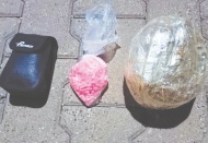 1 kilo 100 gram uyuşturucu ve 350 exacty hap ele geçirildi