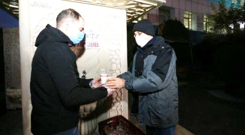 10 bin kişiye 23 noktada çorba hizmeti
