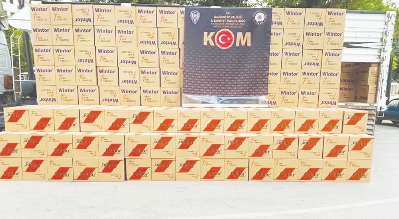 10 günde 12 milyon 830 bin bandrolsüz makaron yakalandı