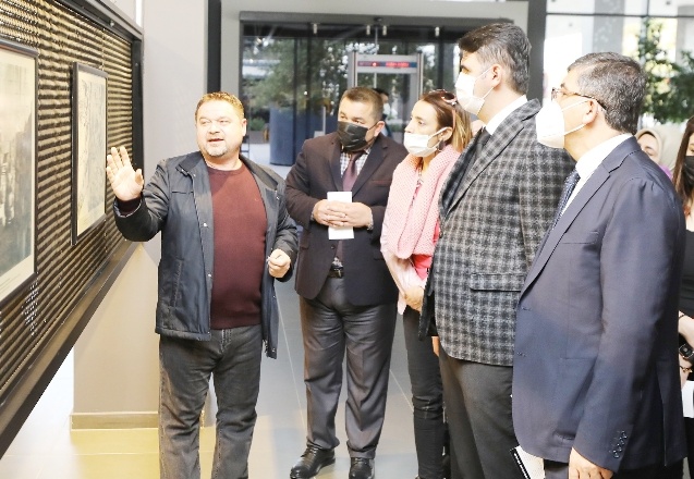 "100. yıl özel sergisi" açıldı