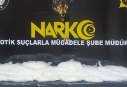 11 kilogram metamfetamin ele geçirildi