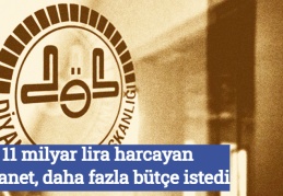 11 milyar lira harcayan Diyanet, daha fazla bütçe istedi