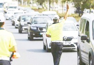 114 sürücüye ceza kesilirken 66 araç trafikten men edildi