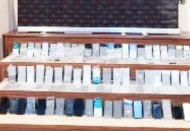 124 adet gümrük kaçağı telefon yakalandı
