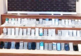 124 adet gümrük kaçağı telefon yakalandı