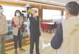 13 ekip, 40 personelle denetim yapıyoruz