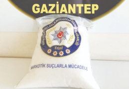 13 kilo 500 gram metamfetamin ele geçirildi