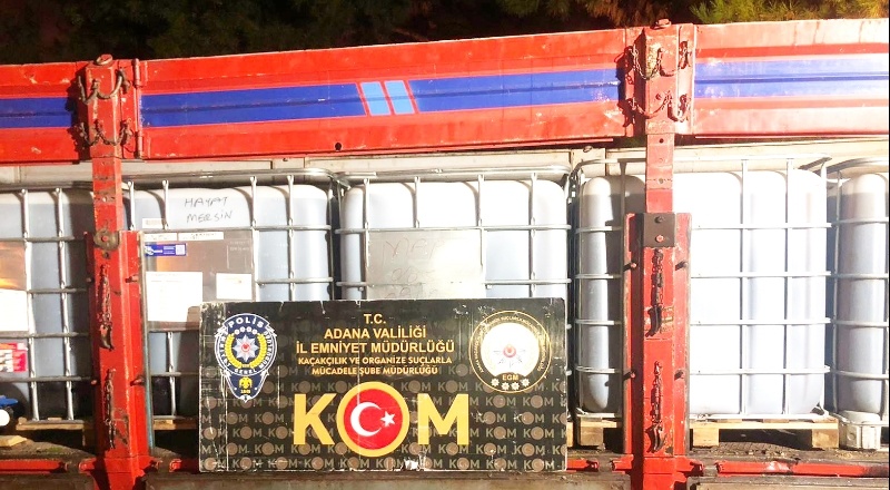 14 bin litre kaçak akaryakıt ele geçirildi