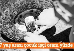 15-17 yaş arası çocuk işçi oranı yüzde 16,2